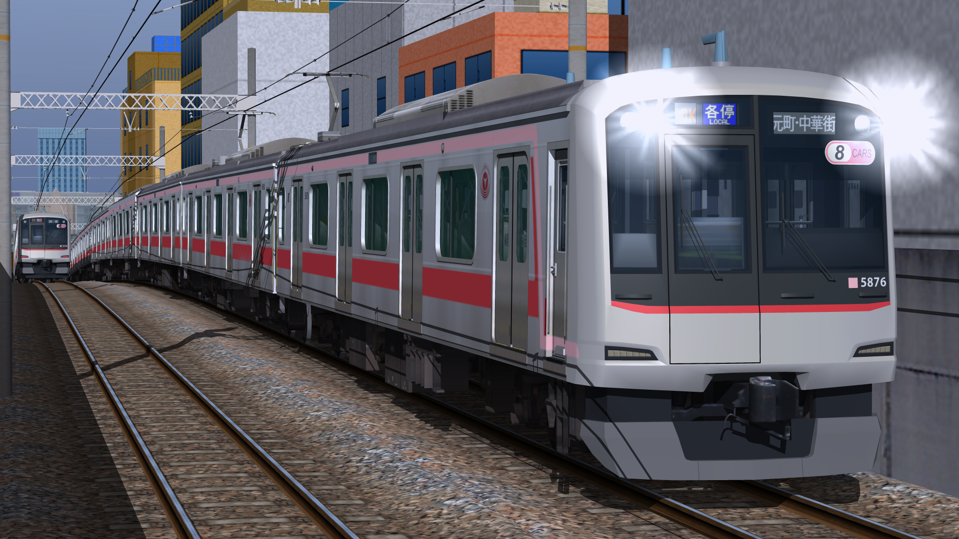 ノーマル・・・に見えて実はこれも特別仕様車。前から4両目に注目。