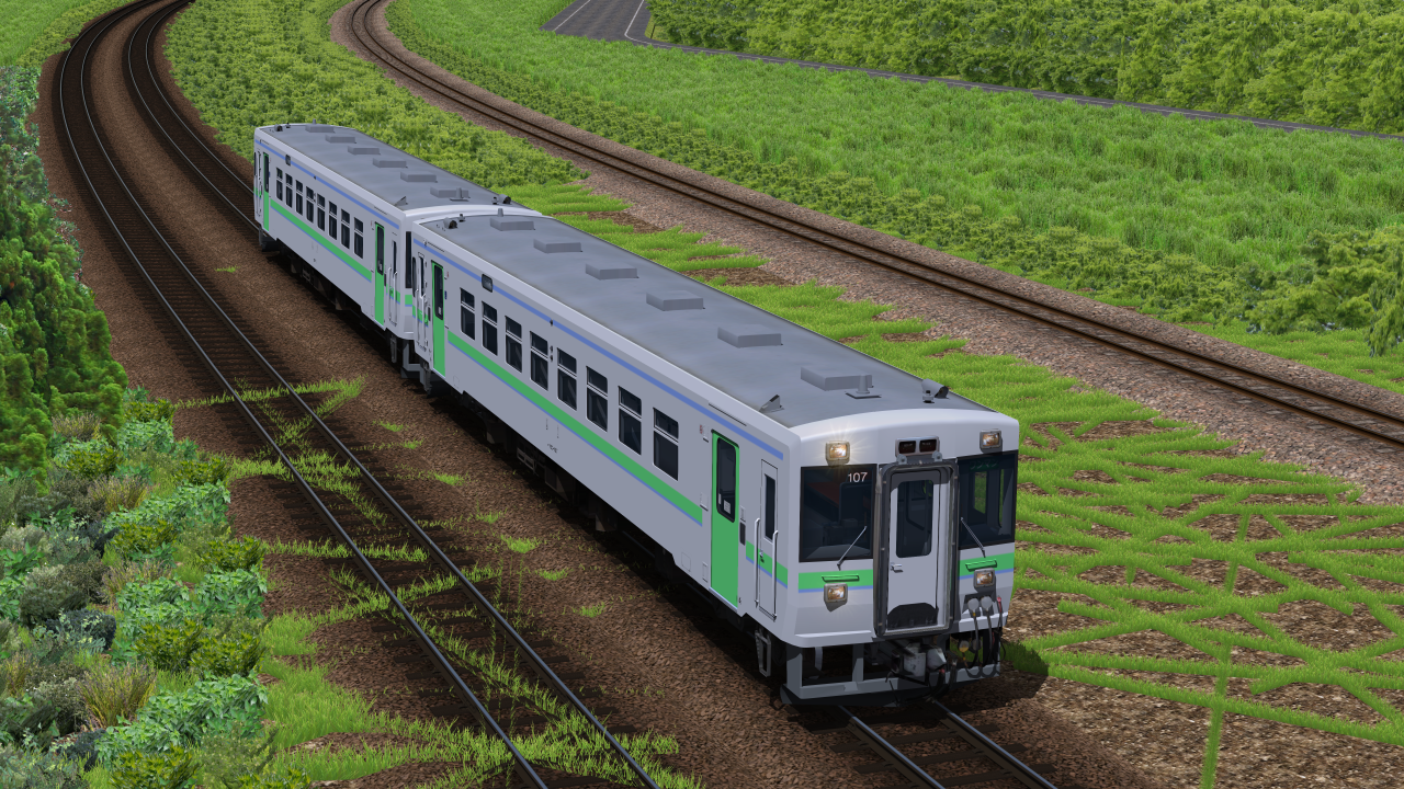100番台。実は拙作初の営業用車による非冷房車？