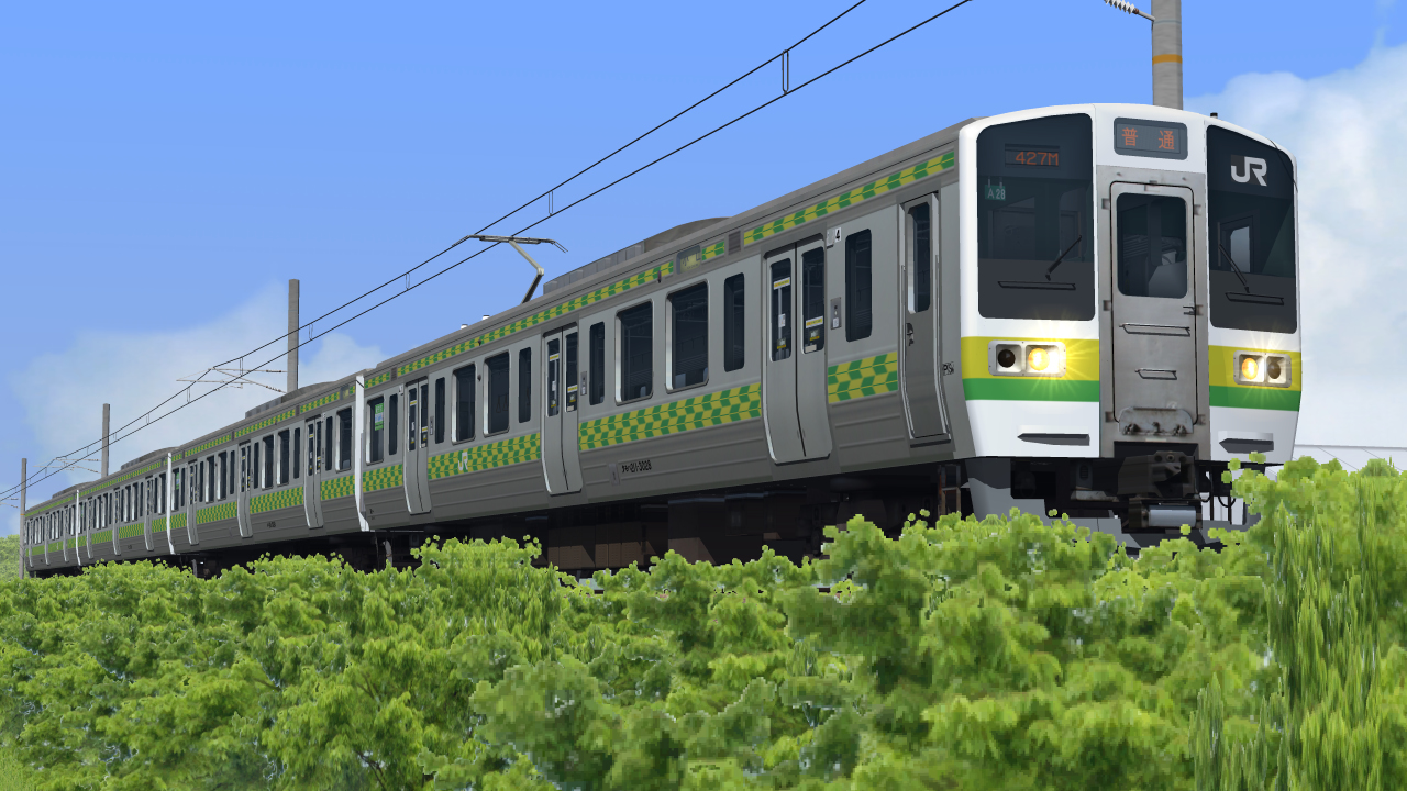両毛線特別仕様車？矢絣帯仕様、2022年2月に追加収録。
