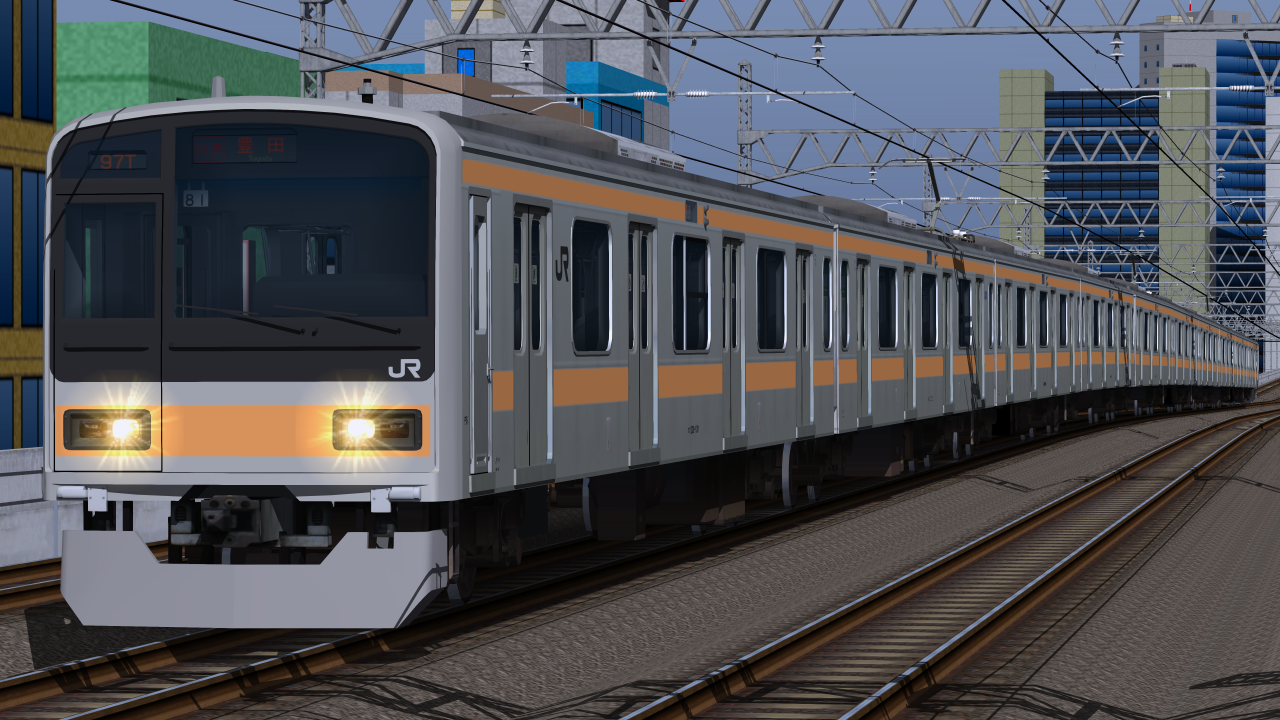 中央線仕様。JR東車最後のGTO-VVVFだったらしい？