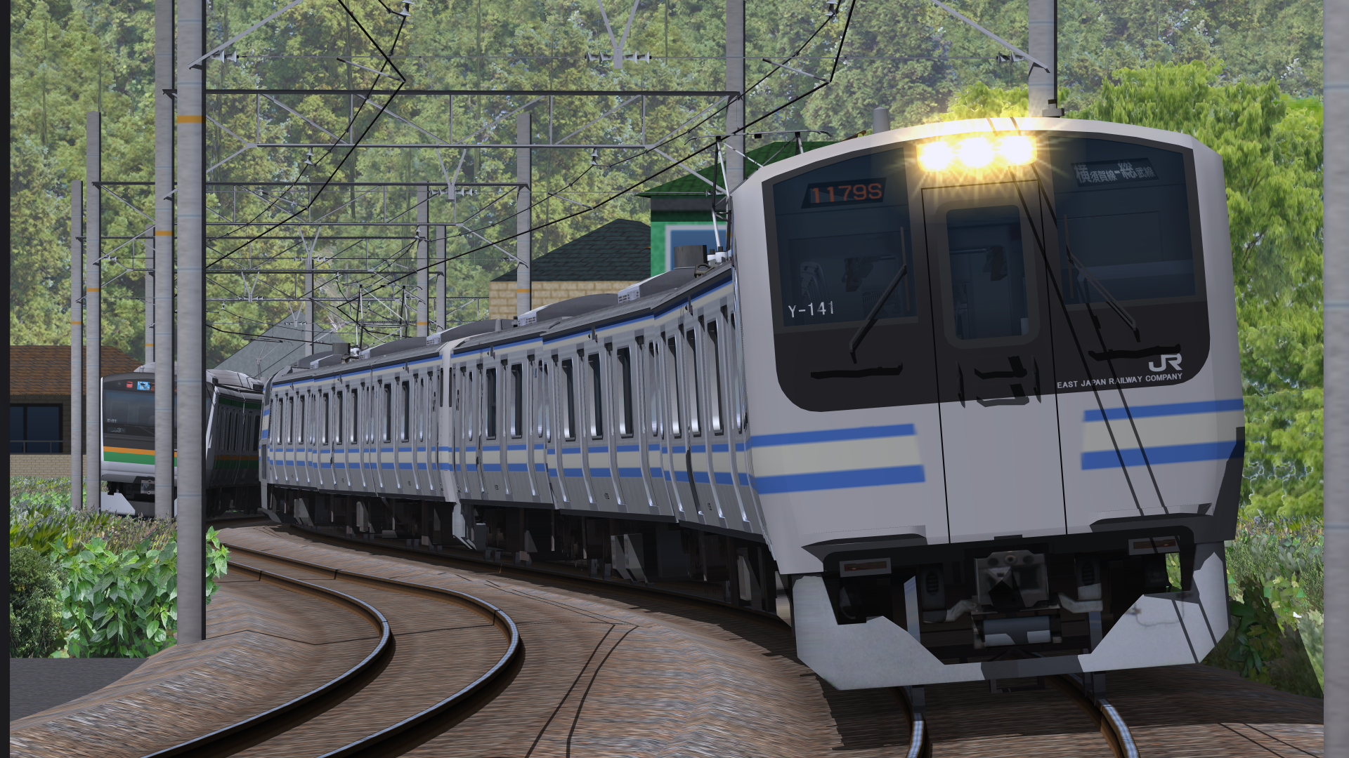 E217系の標準ともいえる姿。