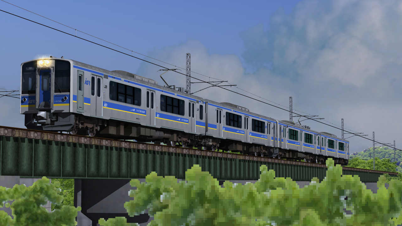 IGRいわて銀河鉄道IGR7000系 - 宮崎車輛の片隅で。 IGRいわて銀河鉄道IGR7000系 - 宮崎車輛の片隅で。
