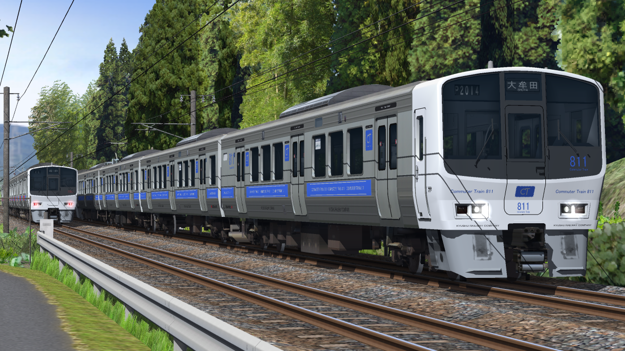 TOMIX 811系ラッピング車両 鉄道模型