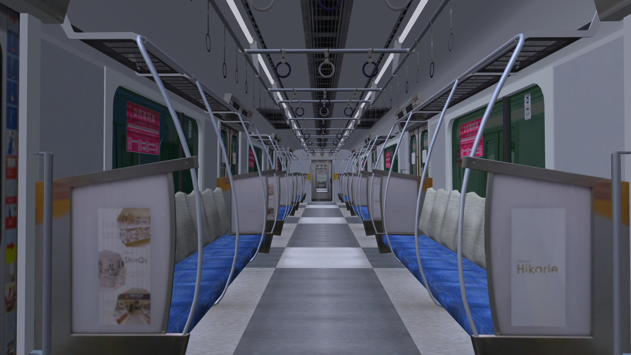 東急5050系ヒカリエ(クリア)の内装