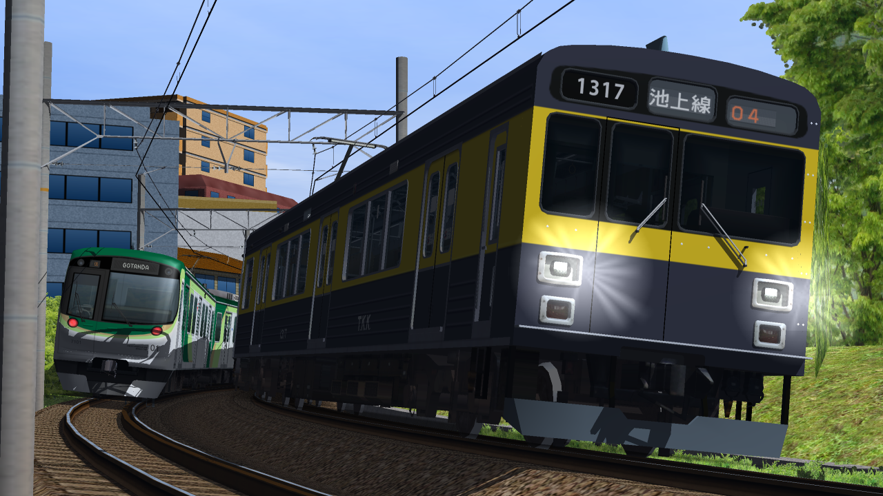 同じく新たに収録した「きになる電車」。