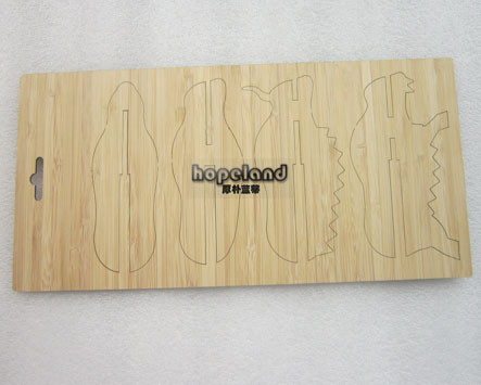 bamboo laser cutting for toy