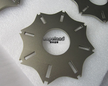 laser cut aluminium part with anodizing 