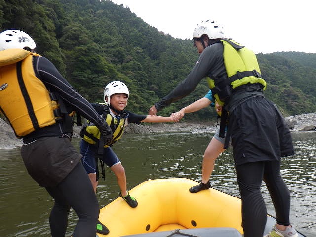 本日のブログ☆富士川ラフティングツアー