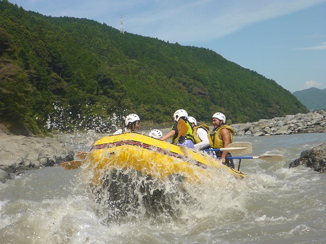 本日のブログ☆富士川ラフティングツアー