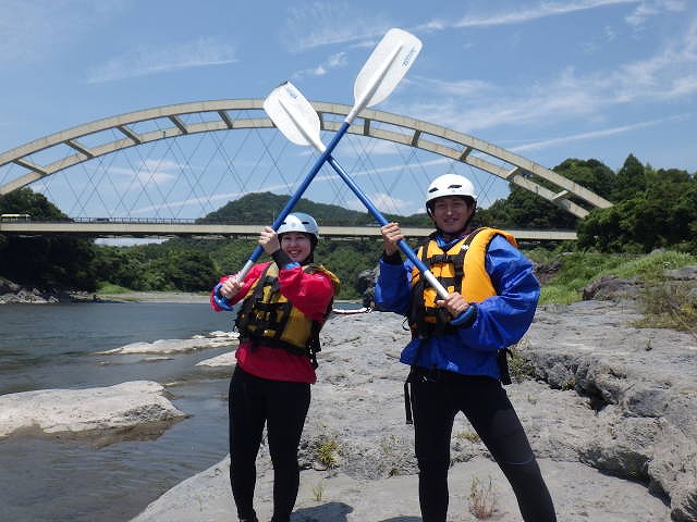 本日のブログ☆富士川ラフティングツアー