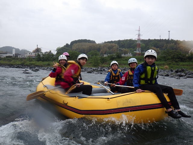 本日のブログ☆富士川ラフティングツアー