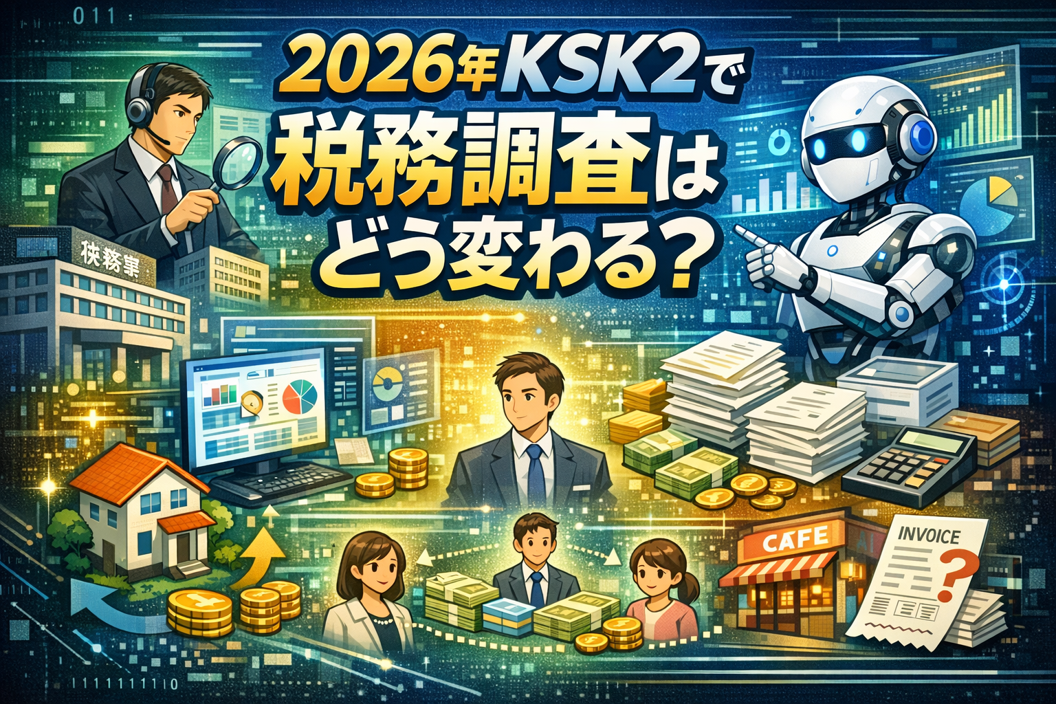 2026年KSK2で税務調査はどう変わる？