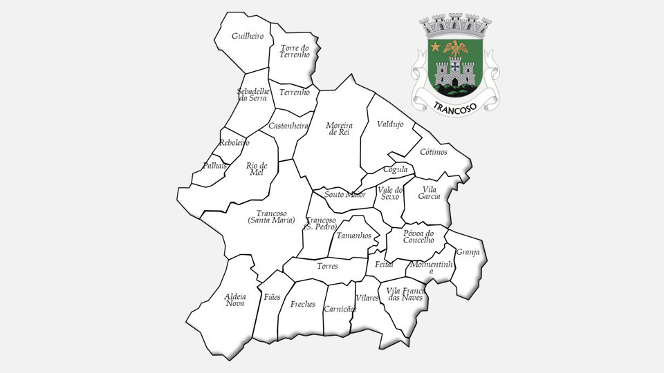 Freguesias do concelho de Trancoso antes da reforma administrativa de 2013