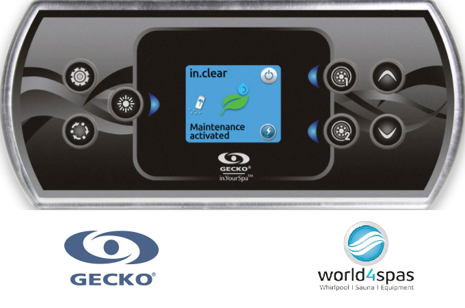 Gecko Farbdisplay in.k500