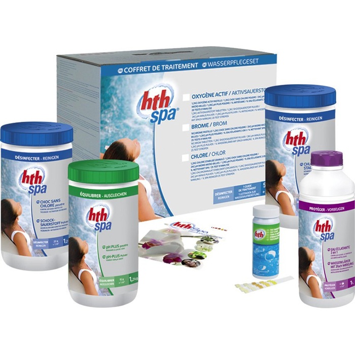 HTH Wasserpflege Startpaket Brom oder Chlor