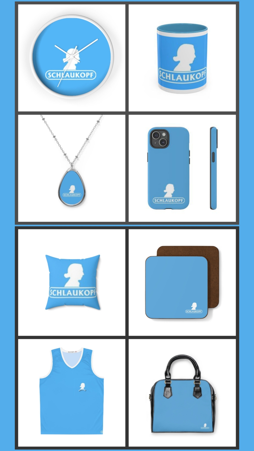 Blaue Weihnachtsgeschenke
