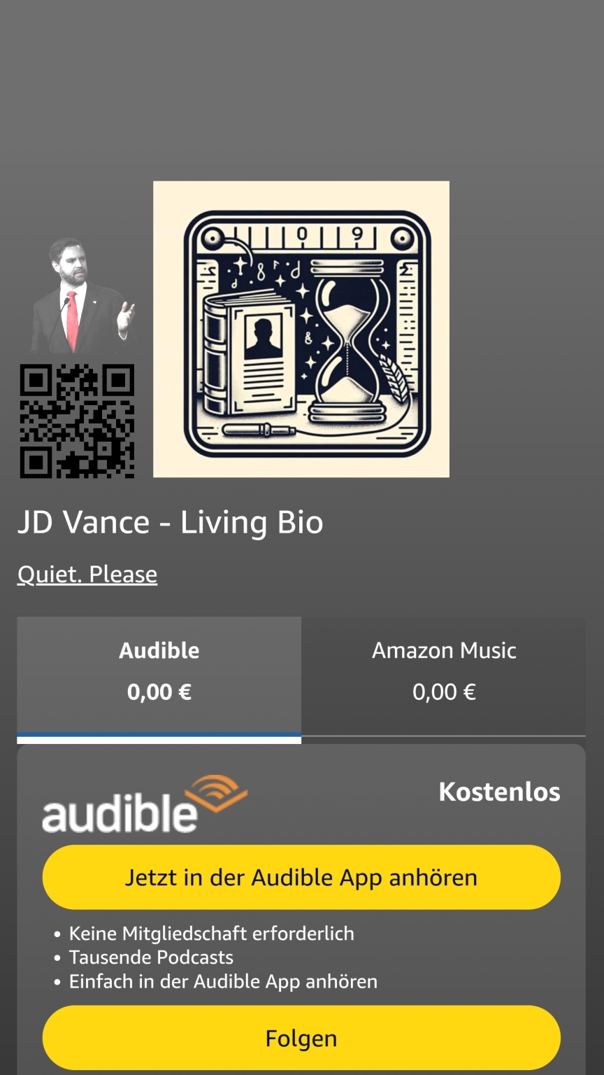 Podcast (kostenlos) JD Vance - Living Bio
