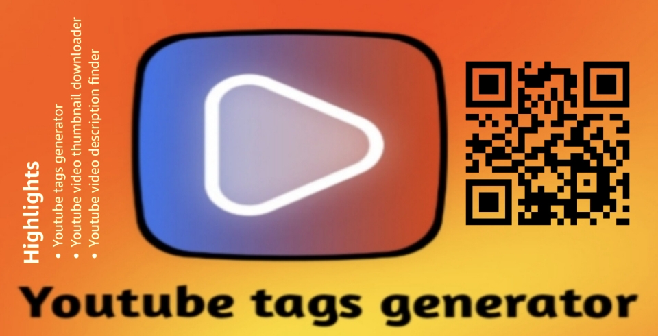 Youtube Tags Generator und Thumbnail - DOWNLOADER