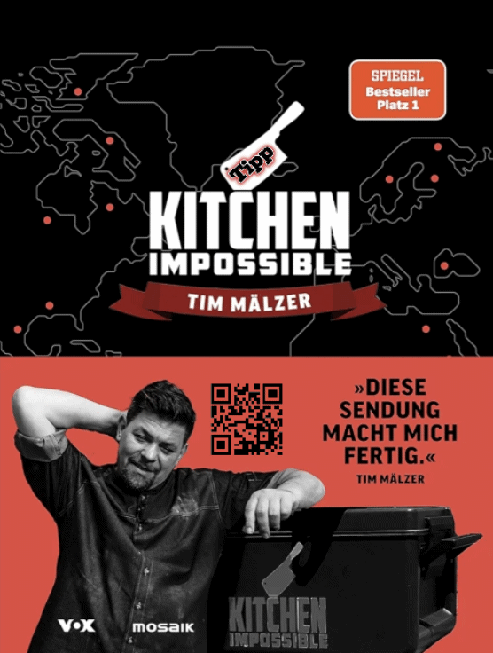 TIM MÄLZER "Kitchen Impossible" Spiegel Bestseller