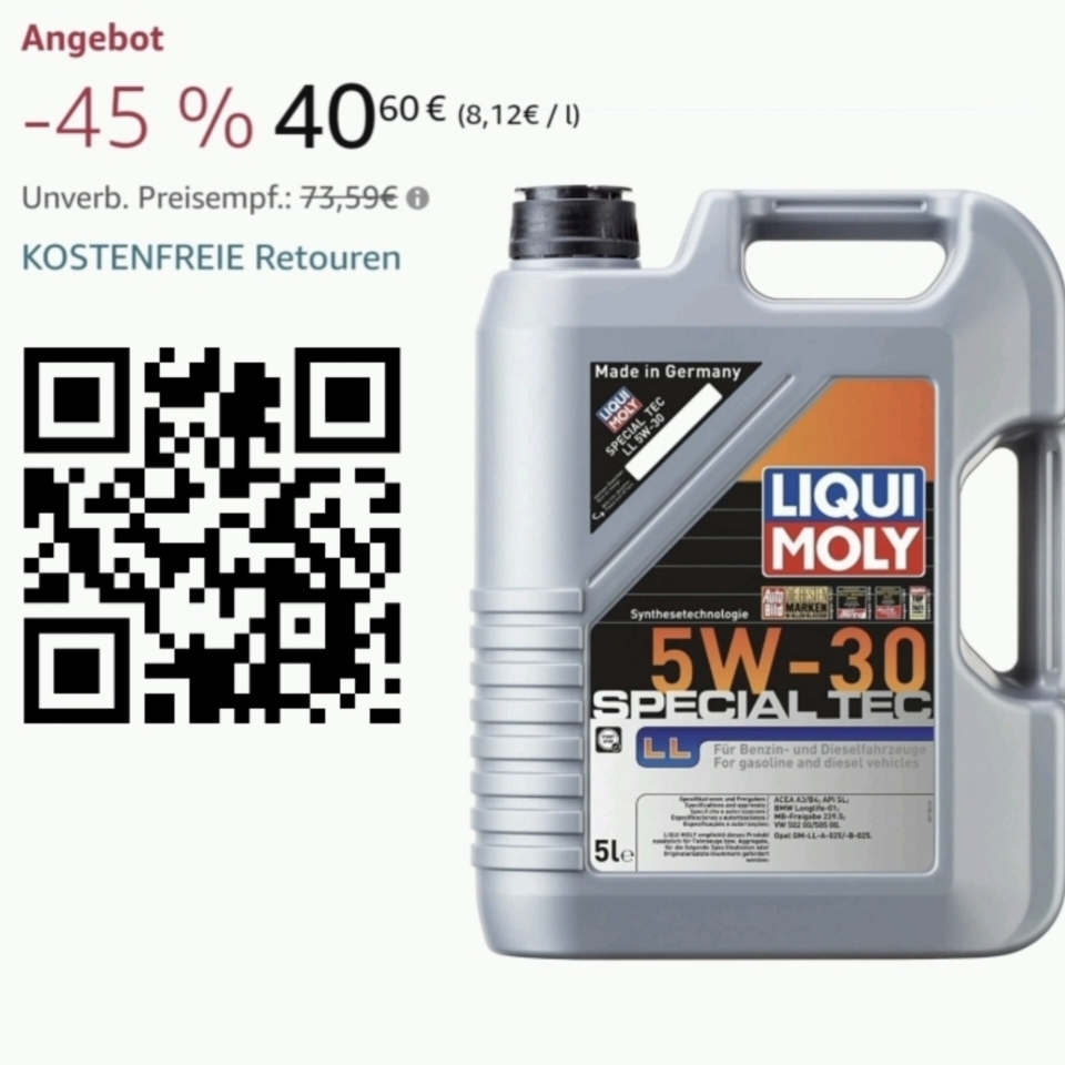 Motoröl 5W 30