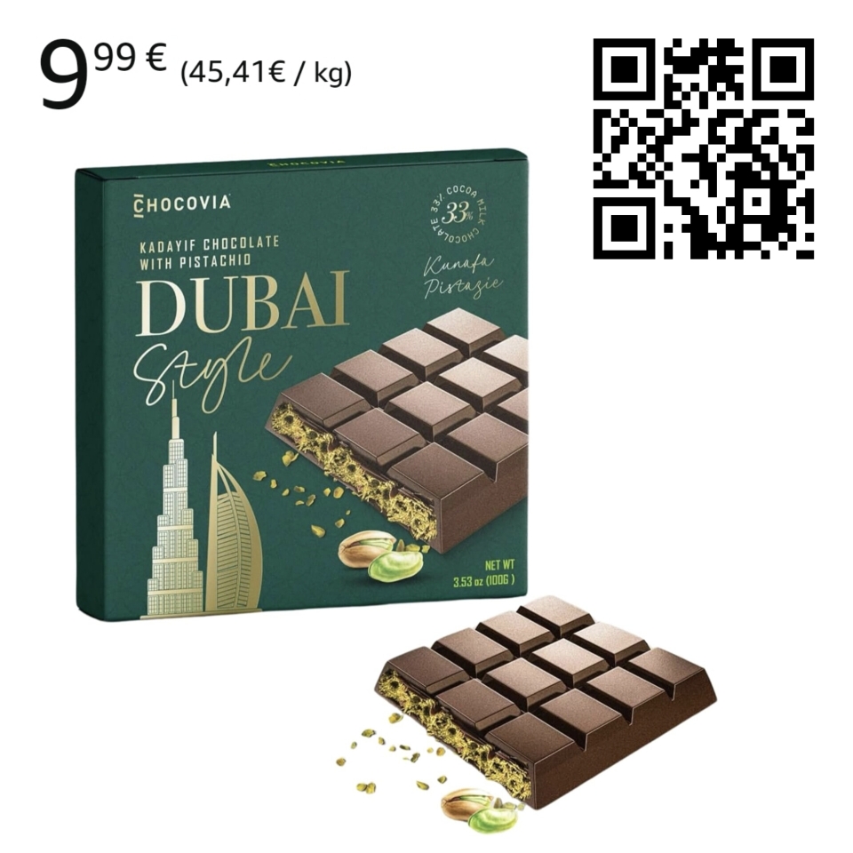 Dubai Schokolade (xL) Pistazien
