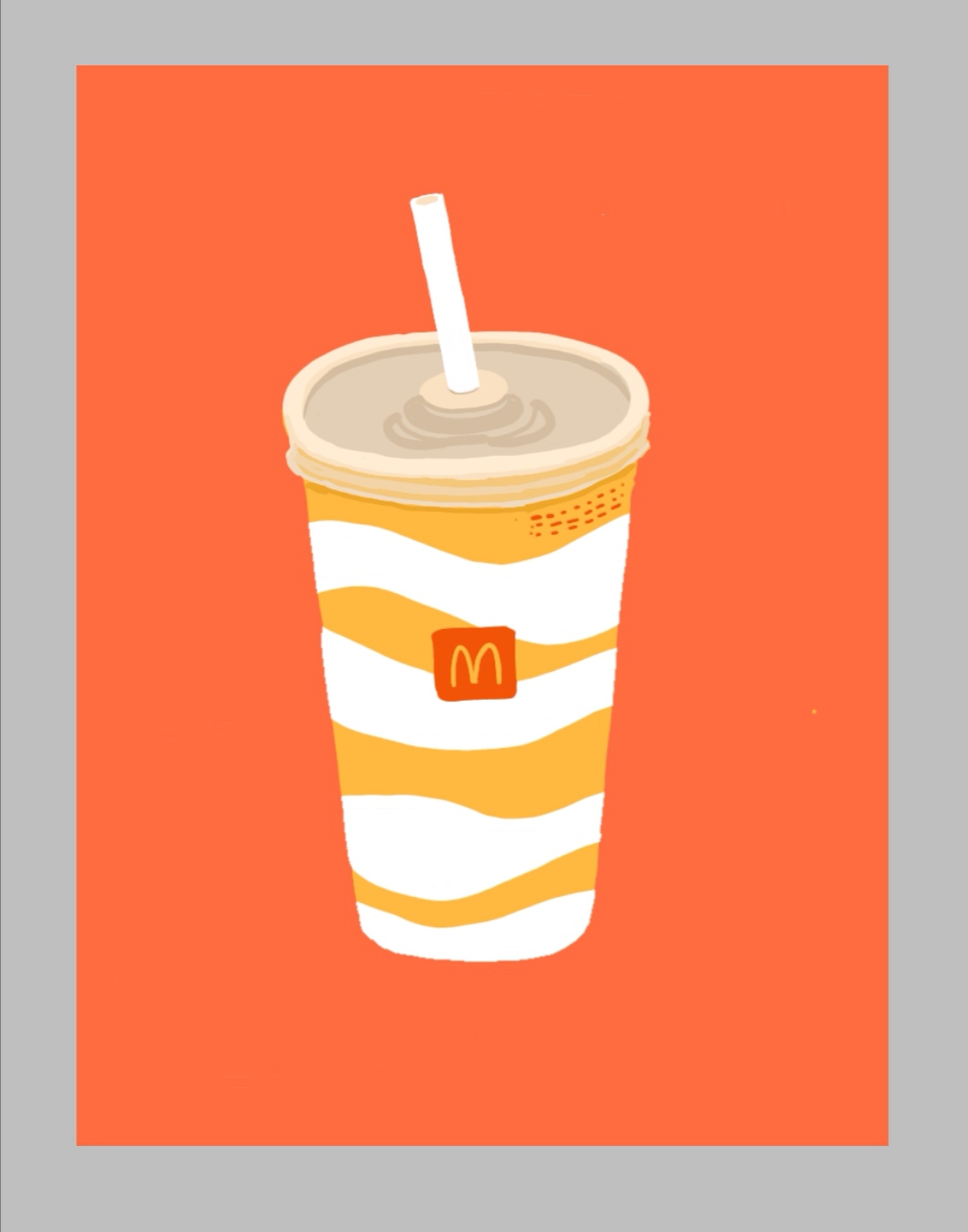 近所にマックができました
