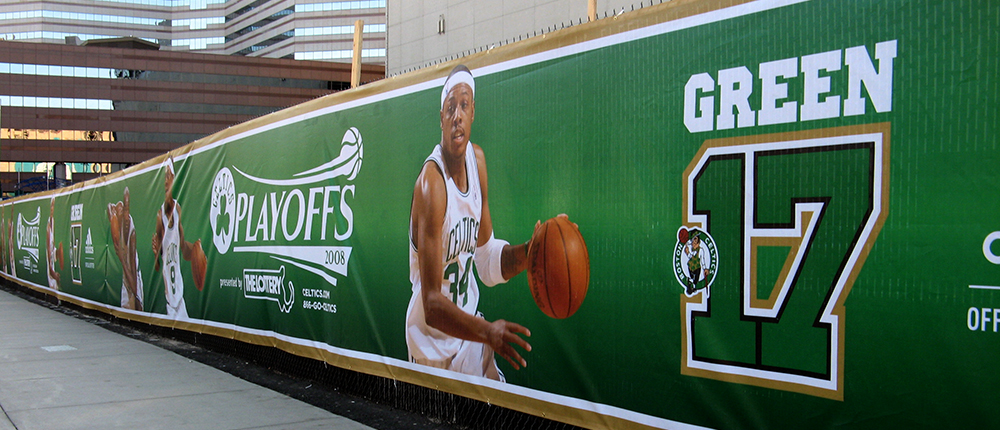 Fence Wrap Fabric Banner