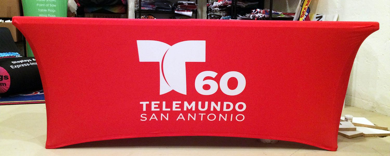 Stretch Custom Fitted Tablecloth