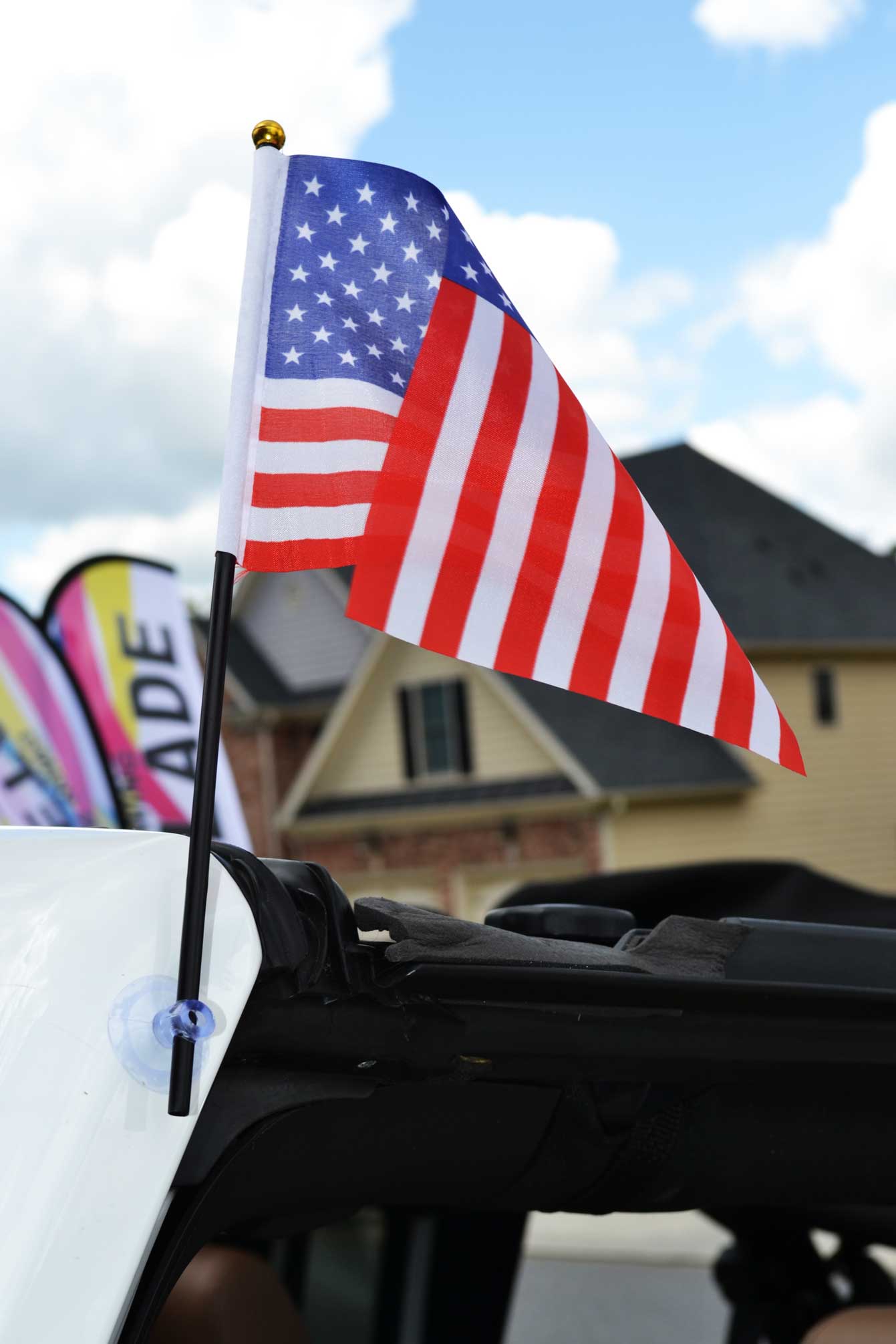 Stick Flag Suction Cup Mini Color Legends Flags Banners Displays