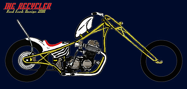 Honda CB750 Seventies Chopper - paulfunkdesign.com Honda CB750 Seventies Chopper - paulfunkdesign.com