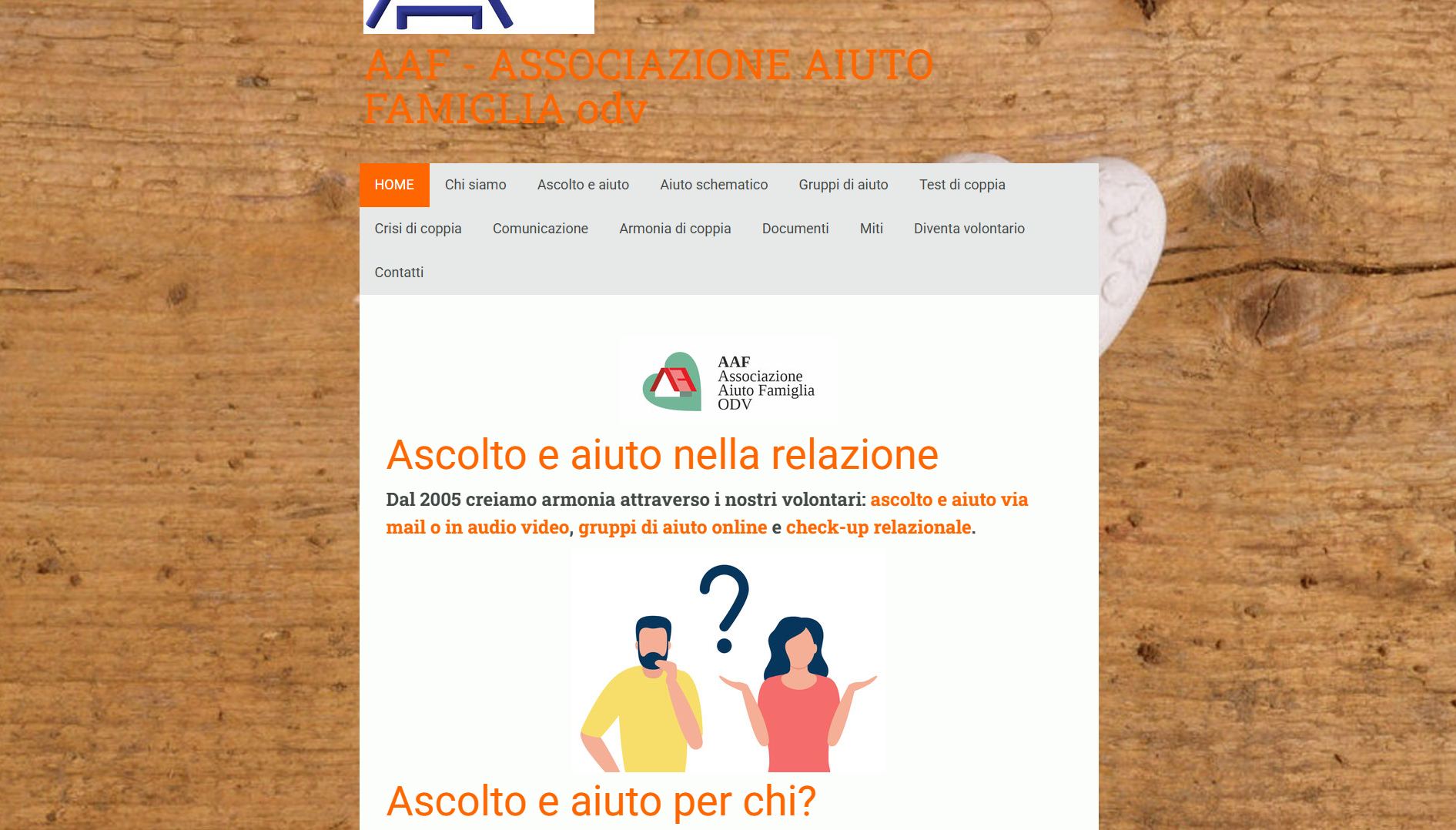 Sito AAF nel 2024