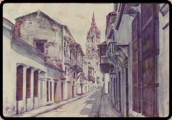 Calle de la Iglesia- Cartagena