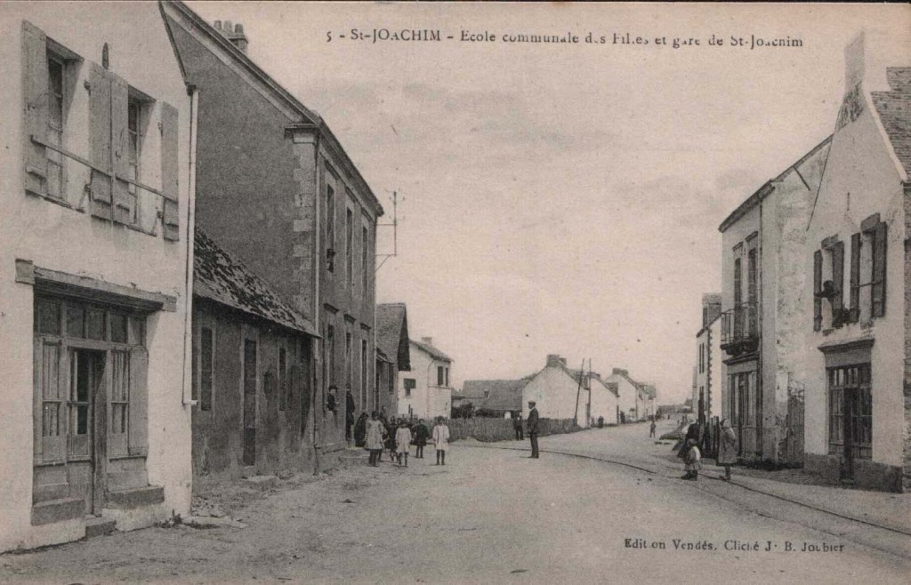 SAINT-JOACHIM HIER et AUJOURD'HUI - la pierre chaude en briere