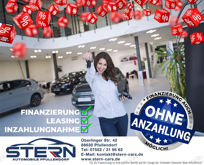 Finanzierung auch ohne Anzahlung möglich!