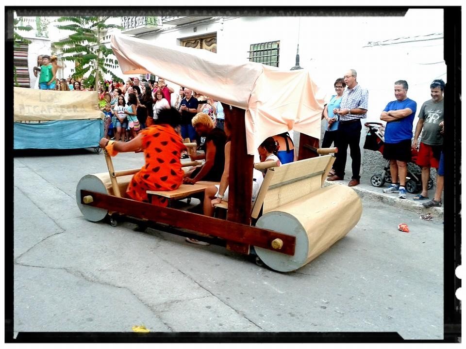 Desfile de carrozas Fiestas de Galera 2014