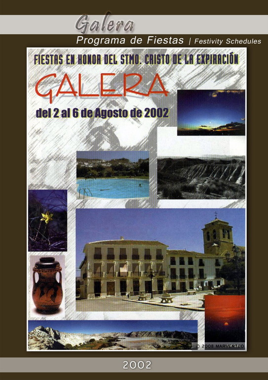 Programa Fiestas de Galera 2002