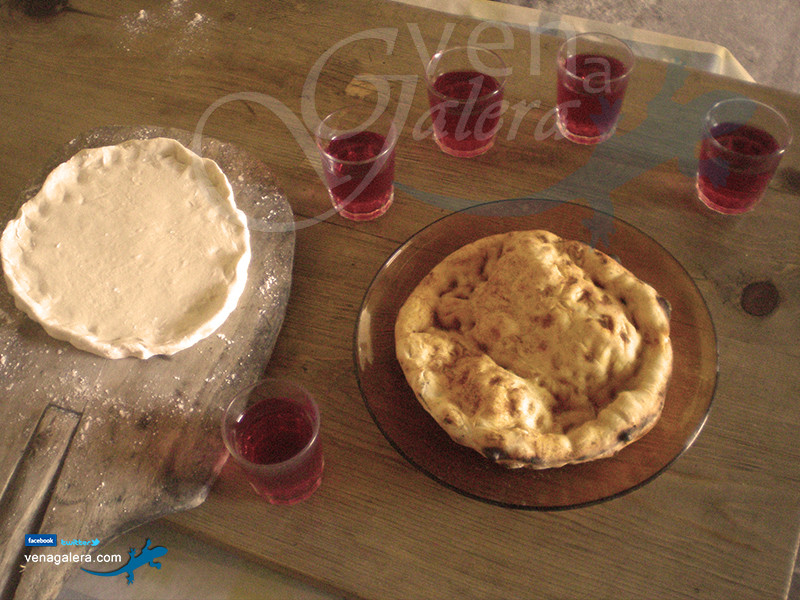 Gastronomía de Galera: Farfollas al horno con pimentón o azúcar. Foto: @venagalera