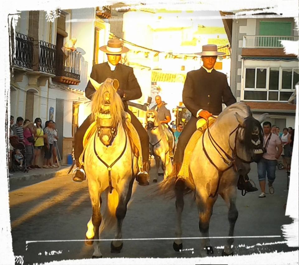 Desfile de carrozas Fiestas de Galera 2014