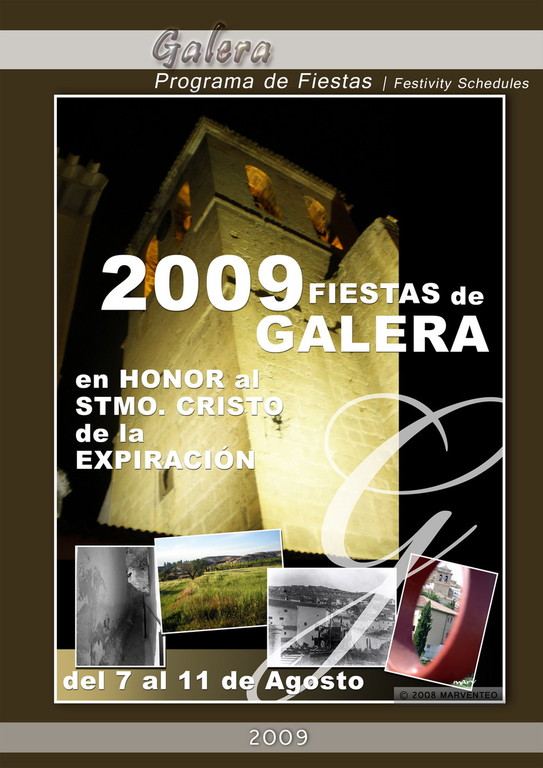 Programa Fiestas de Galera 2009