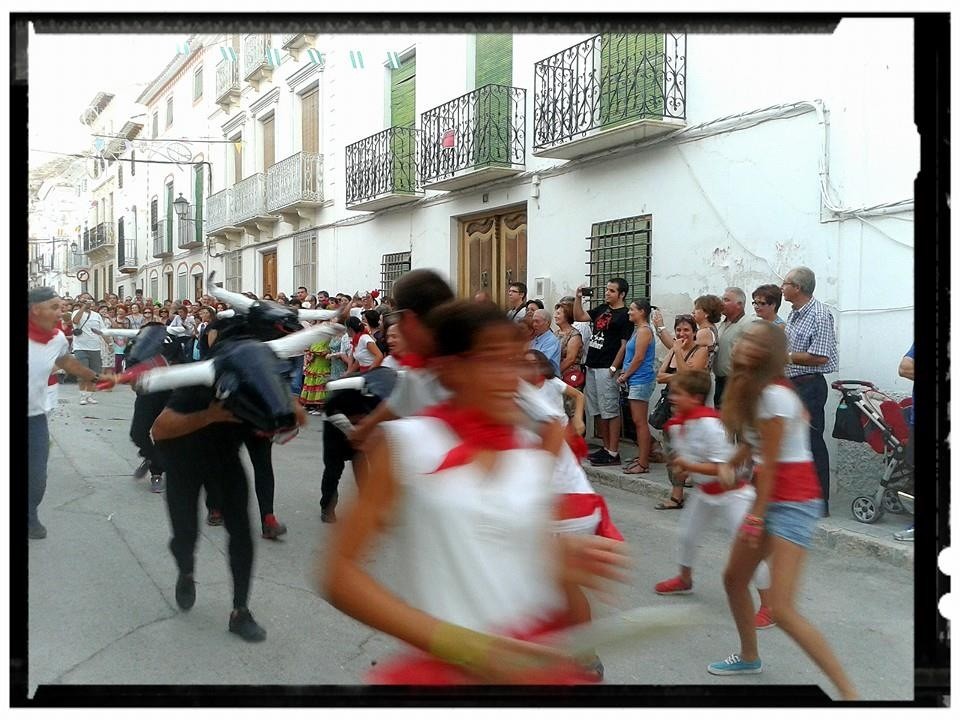 Desfile de carrozas Fiestas de Galera 2014