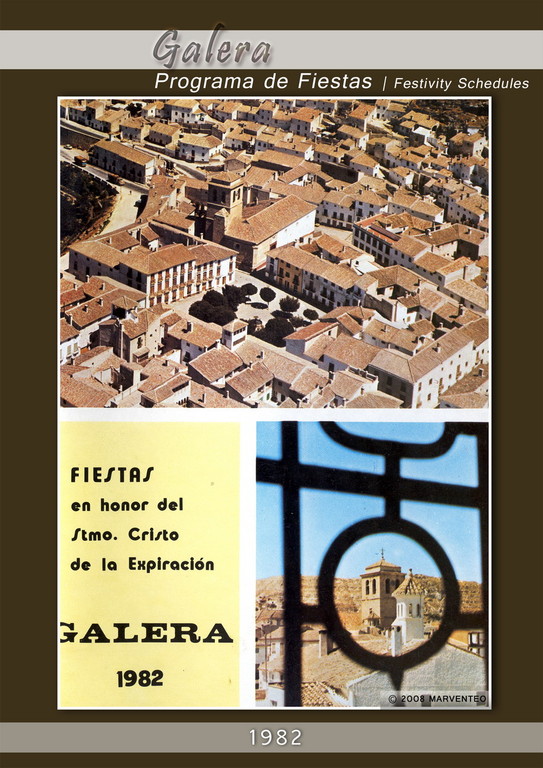 Programa Fiestas de Galera 1982