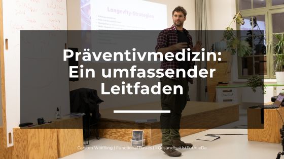 Präventivmedizin: Ein umfassender Leitfaden