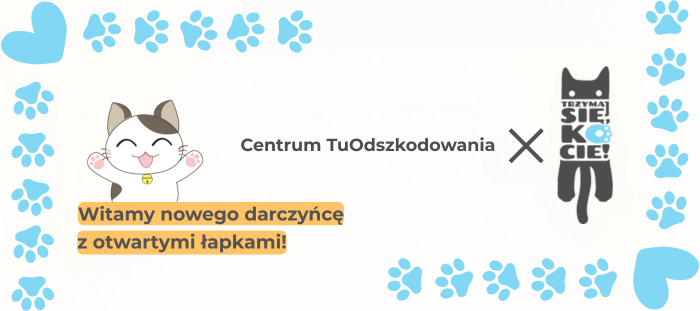 Kolejny dobrodziej dołącza do Kociej Ekipy!
