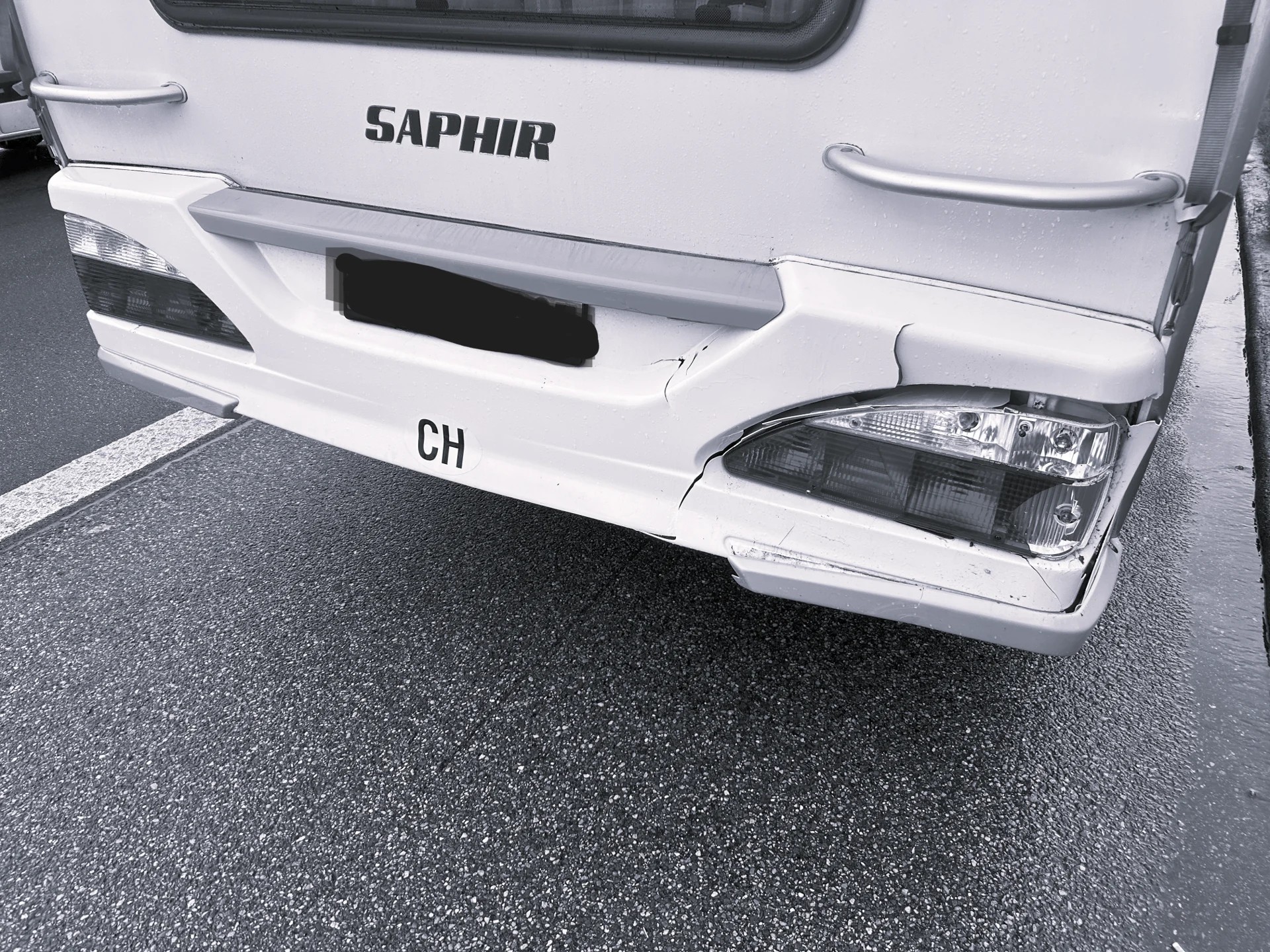 Fendt Saphir - Vorher: Austausch Leuchtträger