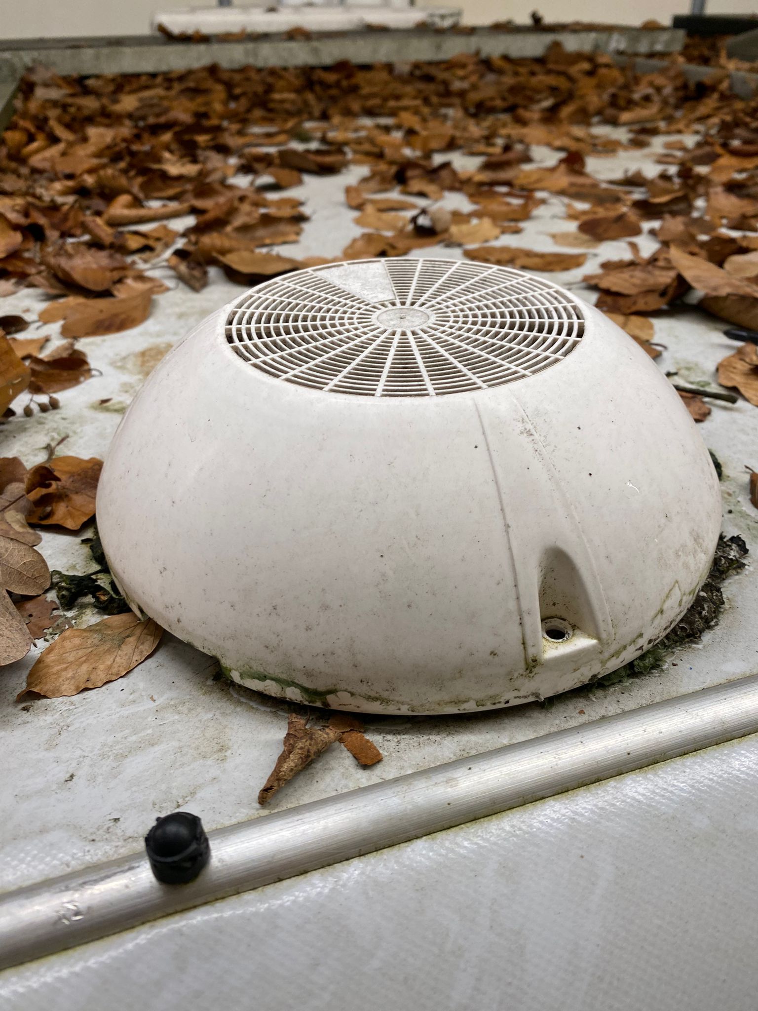 Vorher: Ursachenermittlung Kurzschluss und Batterieentladung beim KABE / Defekter Abluftventilator