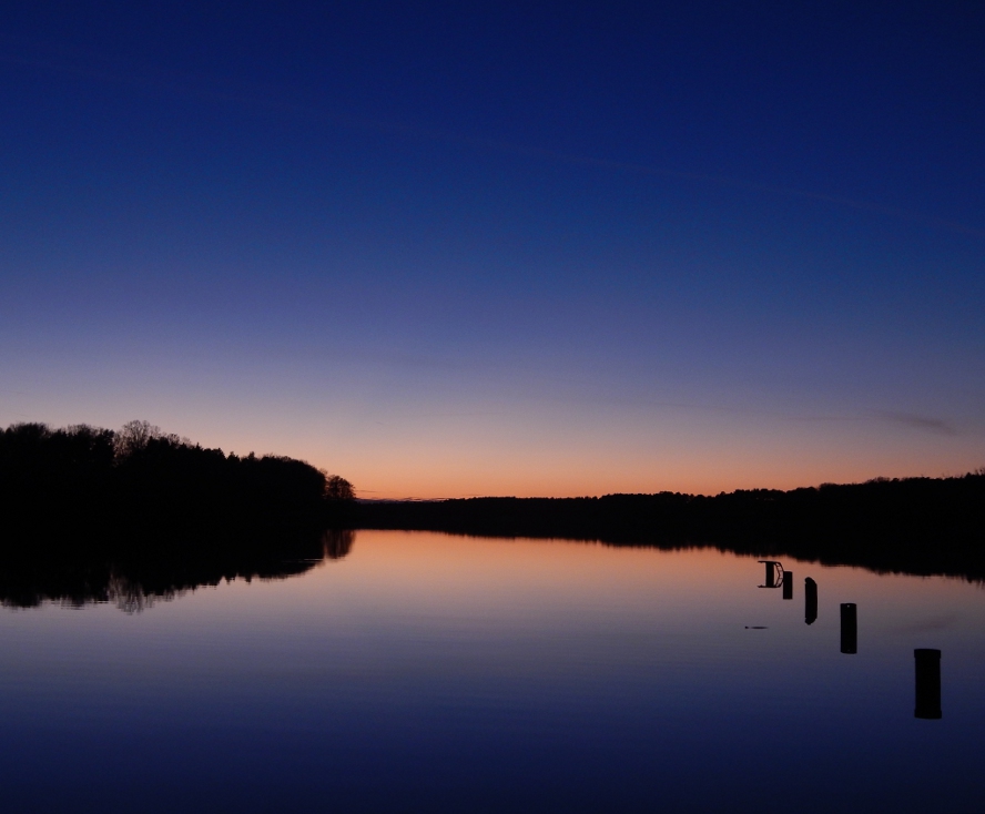 Abendstimmung am Röddelinsee 