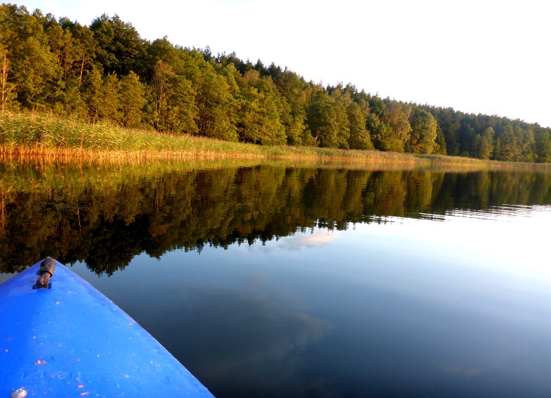 Paddeltour auf dem Röddelinsee.