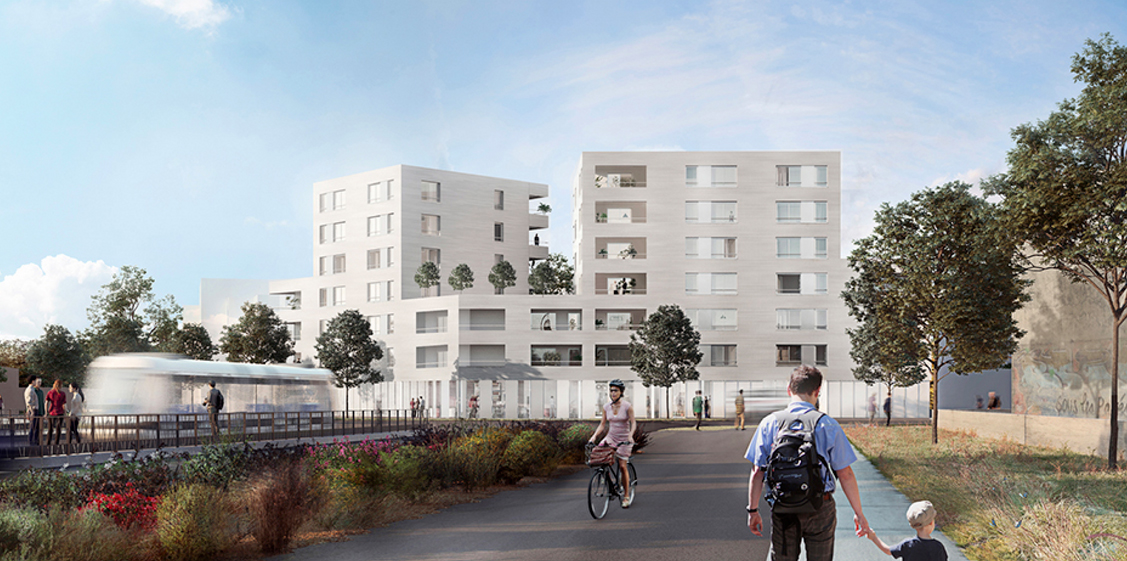 Chantier Urban Park 47 Logements en R+6