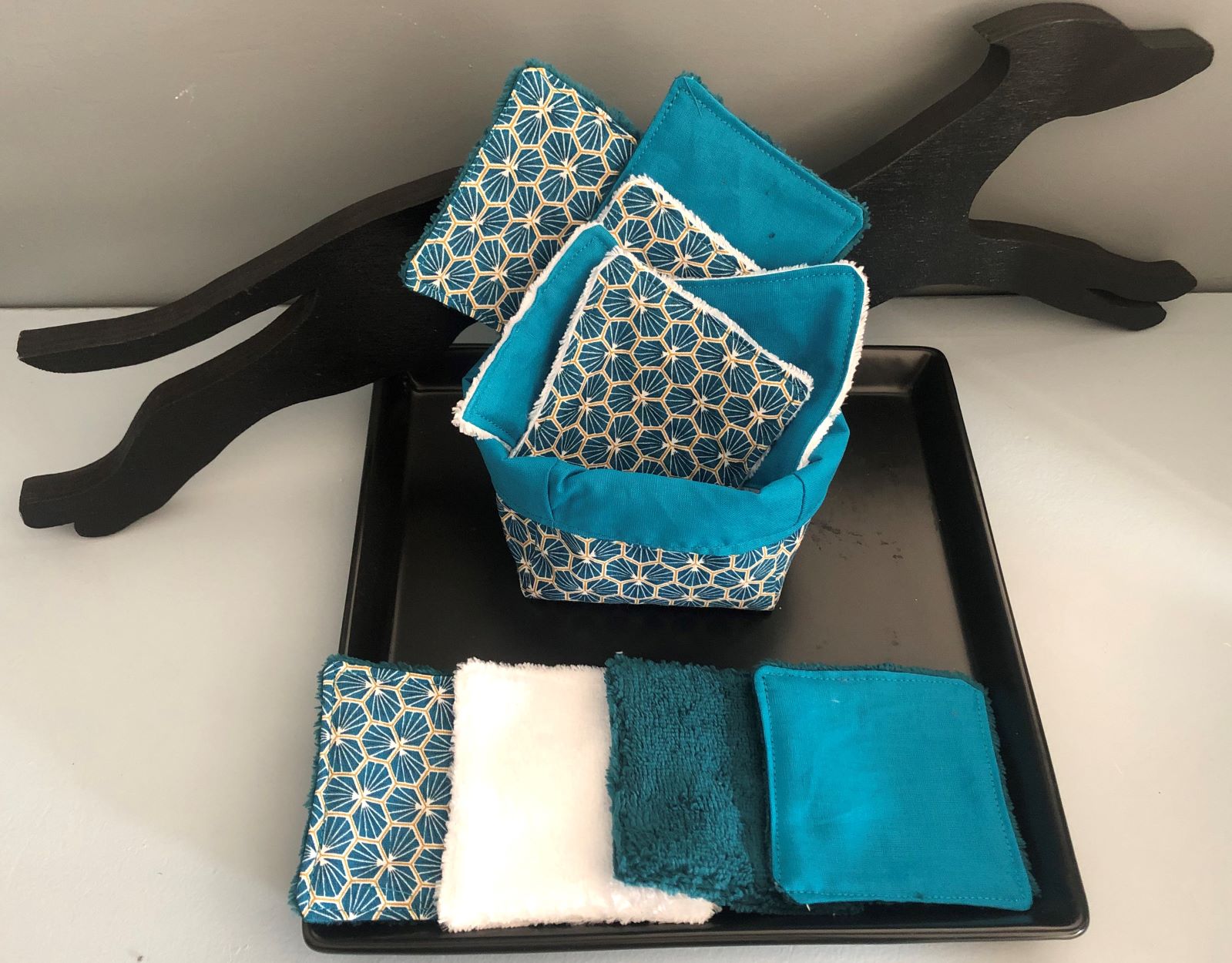 Lingettes démaquillantes lavables