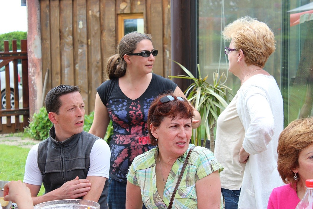 Jérôme, Nelly, Fanny et Mercedes